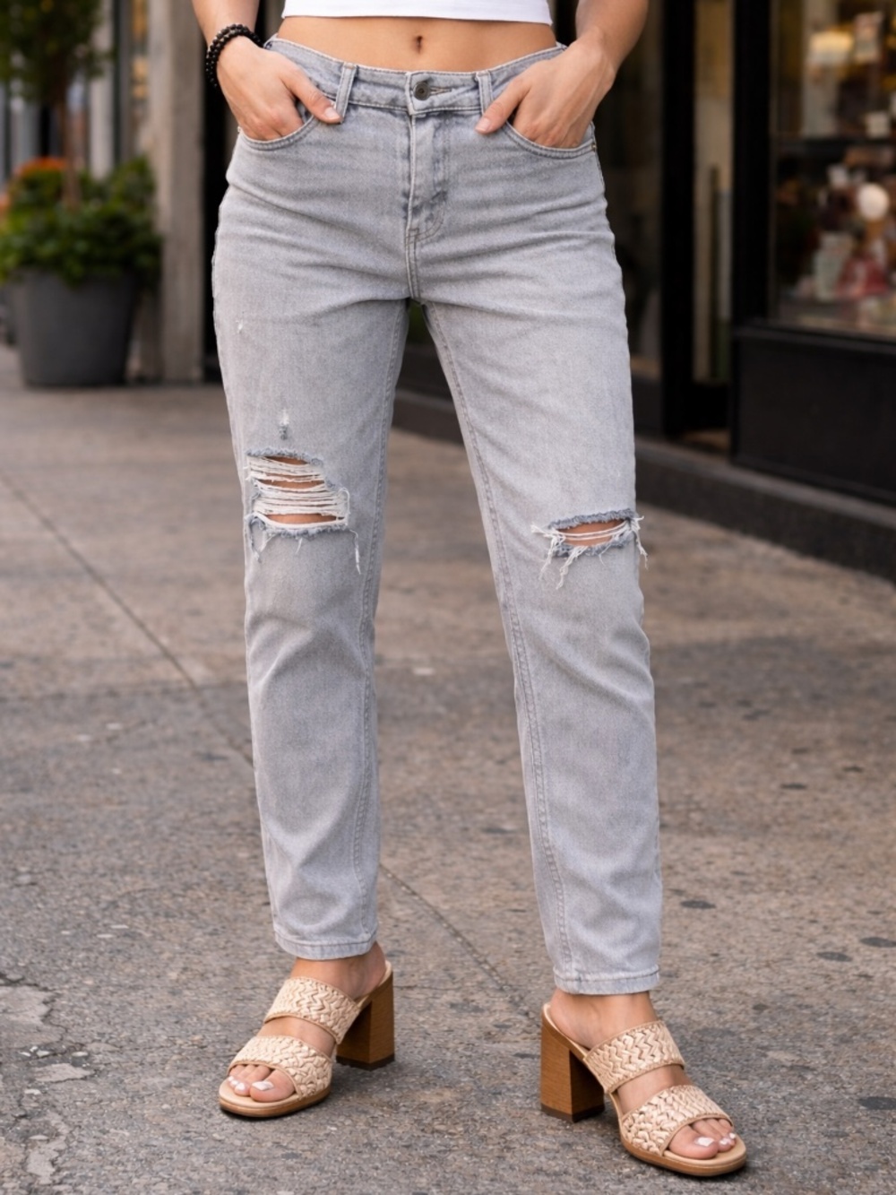 Ripped jeans